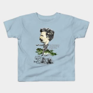 The Celebrated Jumping Frog - Mark Twain Kids T-Shirt